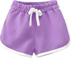 img 2 attached to 👧 Active Toddler Girls' Clothing: QtGLB Athletic Running Sleepwear