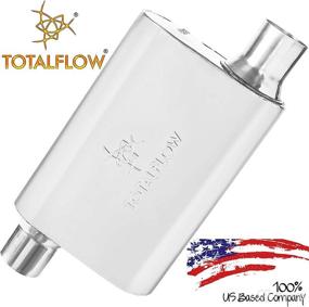 img 4 attached to 🚗 TOTALFLOW 515443 Performance Muffler - 2.25" Offset In / 2.25" Offset Out