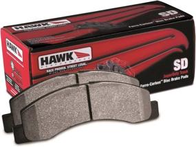 img 2 attached to Hawk Performance HB299P.650 SuperDuty Brake Pad: Unparalleled Stopping Power and Durability