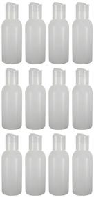 img 4 attached to 🧴 12-Pack of 2-Ounce Natural Bottles with Disc Cap – Convenient and Travel-Friendly Size