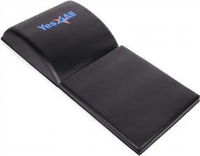 img 4 attached to Protect And Support Your Core With Yes4All'S Ab Exercise Mat And Wedge Pad