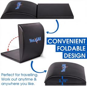 img 2 attached to Protect And Support Your Core With Yes4All'S Ab Exercise Mat And Wedge Pad