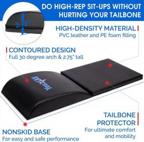 img 1 attached to Protect And Support Your Core With Yes4All'S Ab Exercise Mat And Wedge Pad