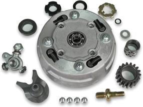 img 4 attached to Cleo 17 Teeth Clutch Assembly for Semi Auto 50cc-125cc Engine Dirt Bikes ATV Go-Kart Taotao Kazuma