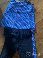 img 1 attached to Color Block Strappy Tankini Swimsuits With Swim Capris For Women By Aleumdr In Sizes S-XXL review by Tim Wilske