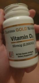 img 9 attached to Capsules California Gold Nutrition Vitamin D3, 2000 ME, 360 pcs. 4 upp.