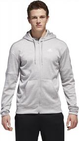 img 4 attached to Adidas Athletics Full Zip Melange 5X Large