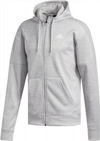 img 1 attached to Adidas Athletics Full Zip Melange 5X Large