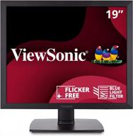 viewsonic va951s enhanced viewing monitor: crystal-clear 19" display, eco mode, 1280x1024p logo