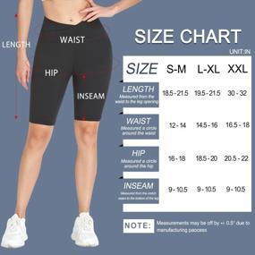 img 1 attached to Get Your Workout On In Style With Hi Clasmix High Waisted Biker Shorts For Women - Perfect For Yoga, Running And More!