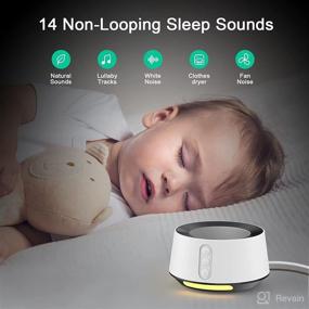 img 3 attached to 🌙 NEBONS HK229 0: Advanced White Noise Machine with 14 Soothing Sounds, Adjustable Night Lights, Sleep Timer & Memory Function