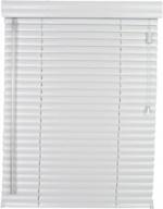 personalize your window with custom deluxe aluminum mini blinds - available in multiple sizes, colors, and mount type options logo