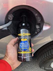 img 2 attached to 🚗 Motorkote Catalytic and Exhaust Treatment MK-10351 - 16 fl. oz (1 Pack) | Emissions Control & Cleaner | Efficient Emissions Test Prep