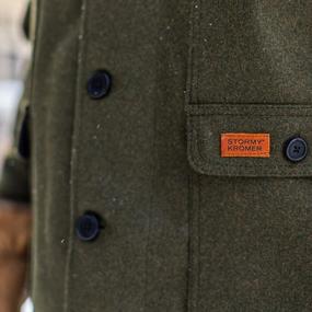 img 1 attached to Stay Warm And Stylish: Stormy Kromer'S Mackinaw Coat For Men'S Cold Weather Outdoor Adventures