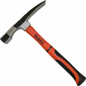 img 1 attached to 24 Oz Graintex BH1784 Brick Hammer With Fiberglass Handle - Optimal For Professional Masonry Work