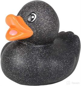 img 3 attached to 🦆 10-Pack Glitter Rubber Duck Toy Assortment Duckies for Kids - Perfect for Bath, Birthday Gifts, Baby Showers, Summer Beach, and Pool Activities - 2 Inches