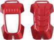 protect your ford f150 key with voodonala's top aluminum alloy key case cover - compatible with 2021/2022 models - red shell logo