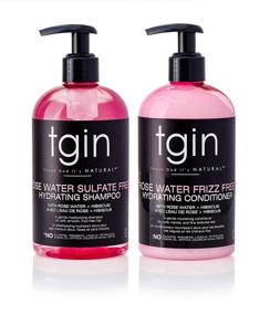 img 4 attached to Revitalize Hair with Rose Water Shampoo Conditioner DUO: Unveil Healthy, Luxurious Locks!