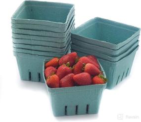 img 4 attached to Molded Produce Vented Baskets Vegetable