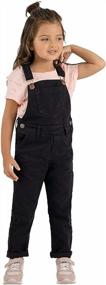 img 4 attached to Stay Stylish And Comfortable With OFFCORSS Overalls For Toddler Boys - Slim Sizes From 2T To 5T