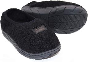 img 3 attached to Stylish and Secure: Elcssuy Boys' Toddler Slippers with Non-Slip Outsole