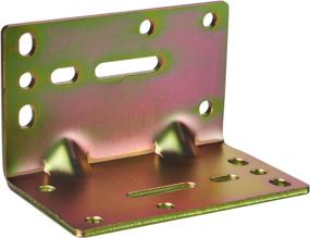 img 4 attached to 🚛 TYT Heavy Duty Winch Mounting Bracket Plate for Trailers, ATV, Trucks, and Vehicles (Color)