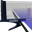 comesee kioos navy collapsible table tennis net - professional steel pingpong net with clip grip for mesh training and portable competition logo