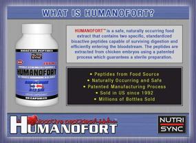 img 3 attached to Nutri-Sync HUMANOFORT - 💪 200mg Per Capsule, 60 Capsules
