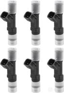 🔧 set of 6 mostplus 0280158020 fuel injectors for dodge dakota nitro jeep commander 3.7l logo