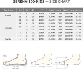 img 3 attached to 👠 Dream Pairs Serena 100 Sparkling Gold Glitter Ballerina Shoes for Girls, Flats Included