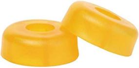 img 1 attached to Tie Down Engineering 86198 Hull Saver Cap End - 5/8&#34; X3-1/2 - Amber/Yellow - Standard Quality