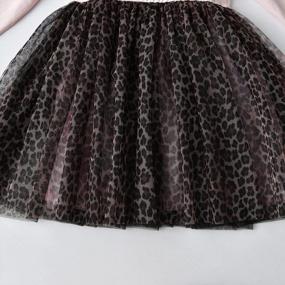 img 2 attached to Adorable Winter Tutu Dress For Toddler Girls With Long Sleeves - Sizes 2-8T By DXTON
