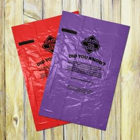 img 1 attached to 🐶 Odor Control Dog Poop Bags and Dispenser - Bags on Board, Strong & Leak Proof Waste Bags, 9x14 Inch Scented Pickup Bags