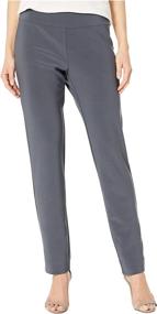 img 1 attached to Krazy Larry Microfiber Long Skinny Dress Pants - Perfect For Any Occasion!