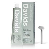 🦷 david's fluoride-free antiplaque natural toothpaste logo