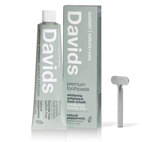 img 4 attached to 🦷 David's Fluoride-Free Antiplaque Natural Toothpaste