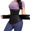 ashlone latex underbust waist trainer for women - sport corset trimmer belt for effective body shaping logo