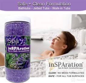 img 1 attached to 🌿 InSPAration 7463 Lavender Crystals - 19 oz for Enhanced Relaxation