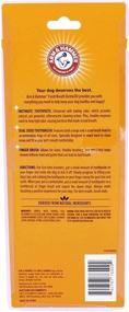 img 3 attached to 🐶 Arm & Hammer for Pets Fresh Breath Kit for Dogs - Complete Dental Care Set: Toothpaste, Toothbrush & Fingerbrush - Reduces Plaque & Tartar Buildup - Safe for Puppies - 3-Piece Kit - Vanilla Ginger Flavor