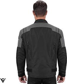 img 3 attached to 🏍️ Stylish and Reliable: Viking Cycle Ironborn Men's Protective Motorcycle Jacket