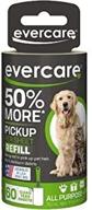 evercare pet hair lint roller refill, 60 layers and 30.1 feet in length, pack of 4 logo