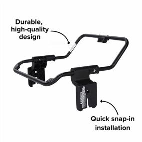 img 1 attached to Diono Quantum Car Seat Adapter, Compatible With Graco And Chicco Infant Baby Car Seats, Durable, Attachment For Travel System