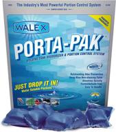 🚽 walex ppsgbg porta-pak commercial drop-ins, sunglow scent holding tank deodorizer (pack of 50) logo