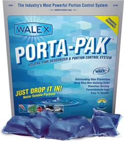 img 3 attached to 🚽 Walex PPSGBG Porta-Pak Commercial Drop-Ins, Sunglow Scent Holding Tank Deodorizer (Pack of 50)