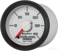 high-performance fuel rail pressure gauge for dodge 🔋 cummins 5.9l & gm duramax lb7/lly – auto meter 8586 logo