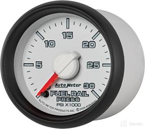 img 4 attached to High-Performance Fuel Rail Pressure Gauge for Dodge 🔋 Cummins 5.9L & GM Duramax LB7/LLY – Auto Meter 8586