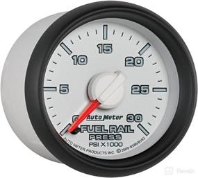 img 1 attached to High-Performance Fuel Rail Pressure Gauge for Dodge 🔋 Cummins 5.9L & GM Duramax LB7/LLY – Auto Meter 8586