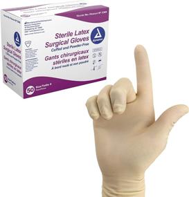 img 4 attached to Powder Surgeon Surgical Gloves Sterile Cleaning Supplies in Gloves