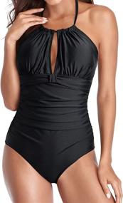 img 3 attached to Tempt Me Swimsuits Control Bathing Women's Clothing ~ Swimsuits & Cover Ups