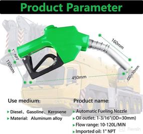 img 3 attached to Azdele Automatic Fueling Nozzle Aluminum Replacement Parts